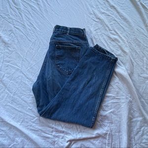 CHIC DARK WASH JEANS